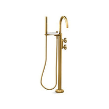 Components - Contemporary Bath Filler Trim - 8 GPM