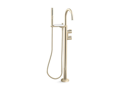 Components - Floor Mount Bath Filler Trim - 8 GPM