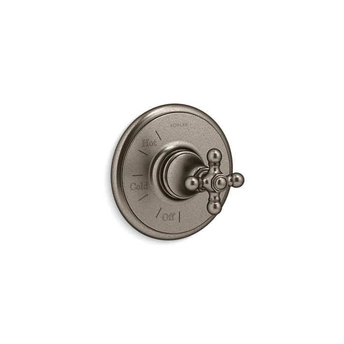 Valve Trim, Vibrant Polished Nickel, Metal, Wall