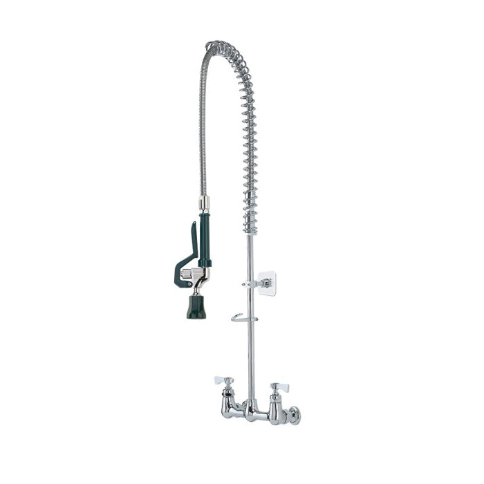 Krowne® 17-108WL ROYAL Pre Rinse Faucet, 2 gpm Flow Rate, 8 in Center, Polished Chrome, Import