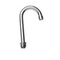 Krowne® 21-427L Standard Universal Replacement Gooseneck Spout, 3-1/2 in, For Use With Krowne, Encore and T&S Brass Faucet, Brass, Import