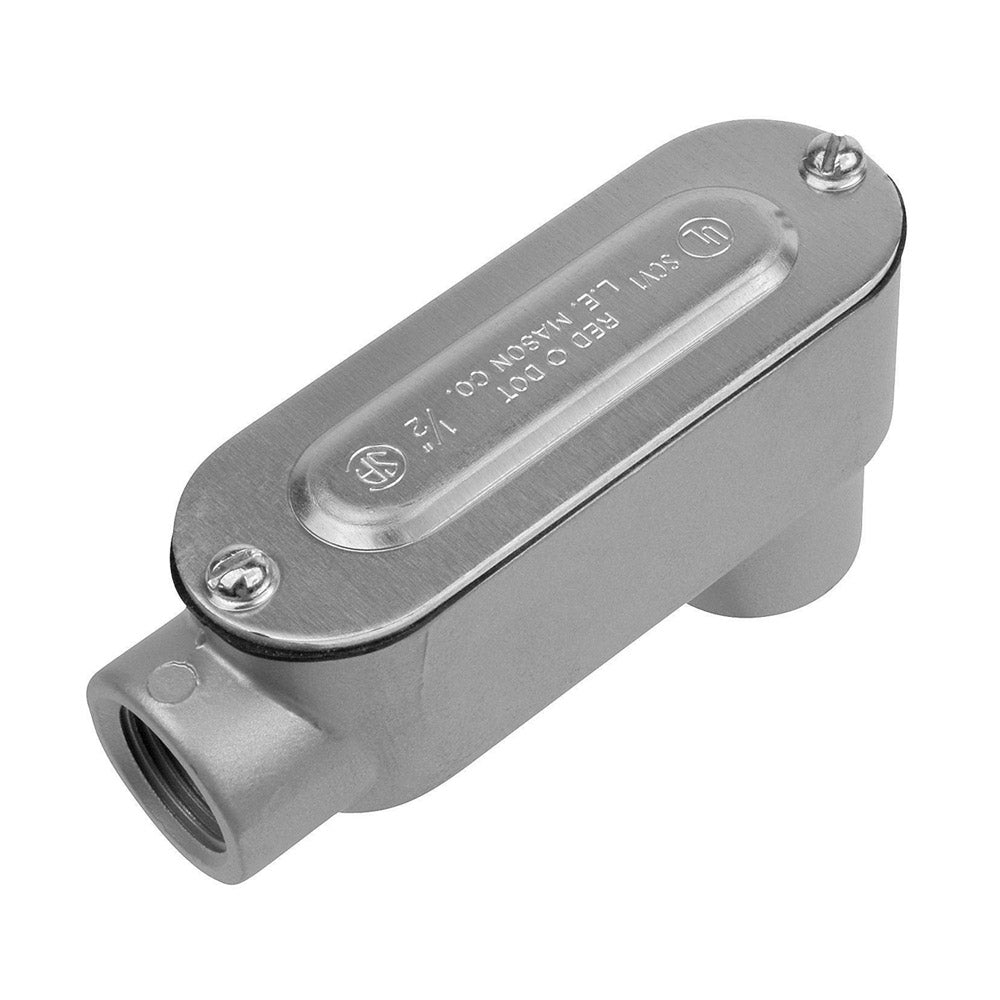 1/2" ALUM LB 90 W/ COVER