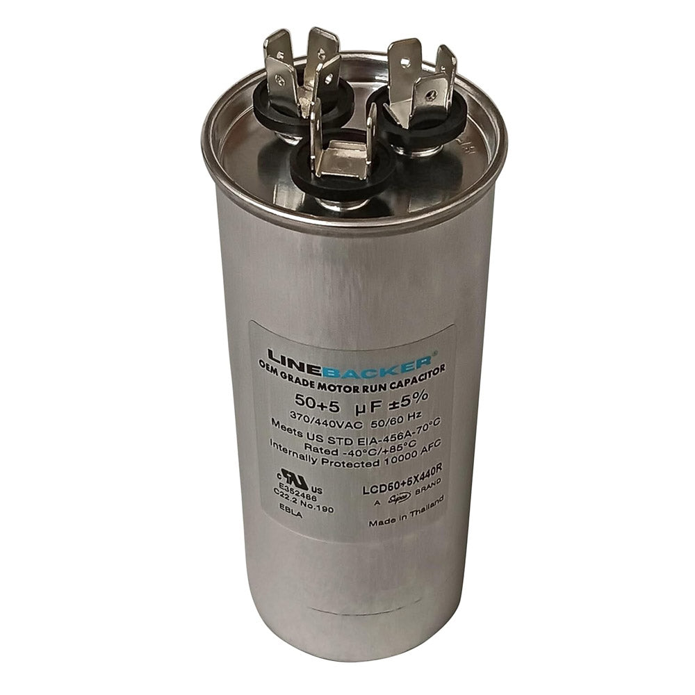 50/5MFD 440V ROUND DUAL RUN CA