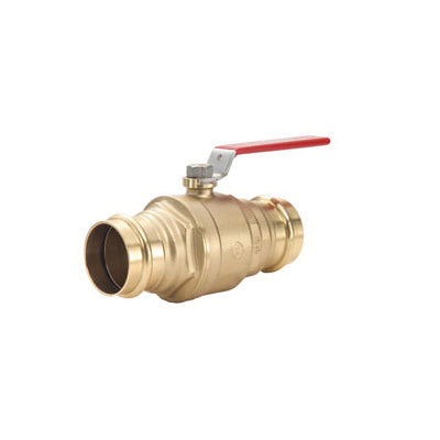 P-200NL - 1/2" Specialty Ball Valve - Brass - Press