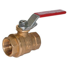 LEGEND 101-053 T-1001LD Ball Valve With Handle and Locking Device, 1/2 in Nominal, FNPT End Style, Forged Brass Body, Full Port, Import