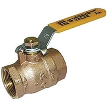 LEGEND 101-070 T-1002 Ball Valve With Handle, 3 in Nominal, FNPT End Style, Forged Brass Body, Full Port, Import