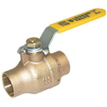 LEGEND 101-084NL S-1002NL Ball Valve With Handle, 3/4 in Nominal, C End Style, Forged Brass Body, Full Port, Import