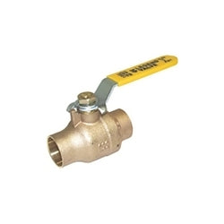 S-1002NL - 3/4" Ball Valve with Handle - Forged Brass