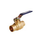 LEGEND 101-430NL S-2000NL Ball Valve, 3 in Nominal, C End Style, Forged Brass Body, Full Port, PTFE/EPDM Rubber Softgoods, Import