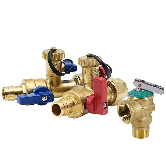LEGEND 101-261NL NL F1960 Tankless Valve Kit, 3/4 in FNPT x 3/4 in Pex, Forged Brass