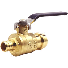 LEGEND 101-387NL P-2006NL No Lead Transition Ball Valve, 1-1/2 in Nominal, Press x PEX End Style, Forged Brass Body