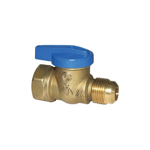 T-3000 - 3/8 x 1/2" Gas Ball Valve with Handle