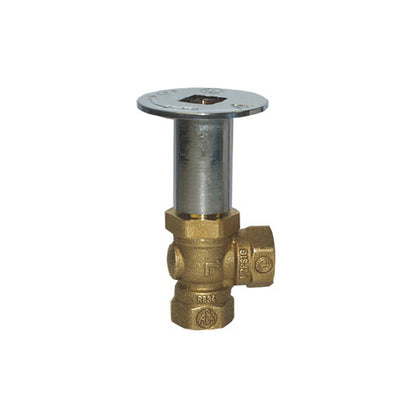 T-3501 - 1/2" Quarter Turn Log Lighter Valve - Forged Brass