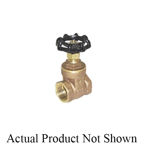 T-401NL - 3/4" Gate Valve - Cast Brass - FNPT