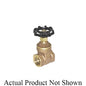 T-401NL - 1-1/2" Gate Valve - Cast Brass - FNPT