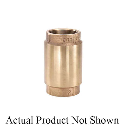 T-450NL - 1-1/4" In-Line Check Valve - Bronze - FNPT