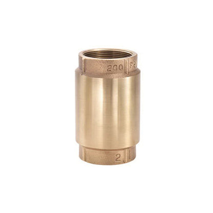 T-450NL - 1-1/4" In-Line Check Valve - Bronze - FNPT