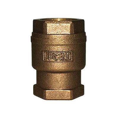 T-455NL - 1" In-Line Check Valve - Bronze - FNPT