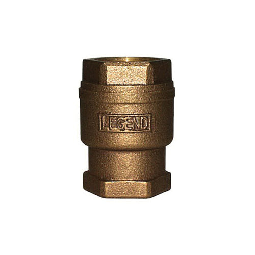 T-455NL - 1" In-Line Check Valve - Bronze - FNPT