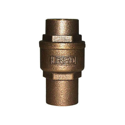 S-455NL - 1-1/2" In-Line Check Valve - Bronze