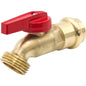 LEGEND 107-168PNL P-537NL Durable Hose Bibb, 3/4 x 1/4 in Nominal, Press x Garden Hose Threaded End Style, Forged Brass Body