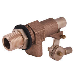 T-30 - 3/4" Mechanical Float Valve - Bronze - MNPT x Plain