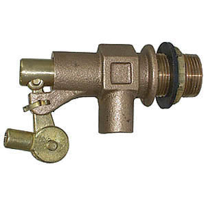 T-31 - 1" Mechanical Float Valve - Bronze - FNPT x Plain
