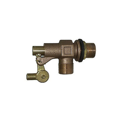 T-31 - 1-1/4" Mechanical Float Valve - Bronze - FNPT x Plain