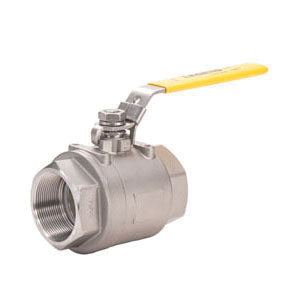 LEGEND 113-145 T-712 2-Piece Ball Valve, 1 in Nominal, FNPT End Style, 316 Stainless Steel Body, Full Port, PTFE Softgoods, Import