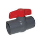LEGEND 201-438 S-602 Ball Valve, 2 in Nominal, Solvent End Style, PVC Body, Import