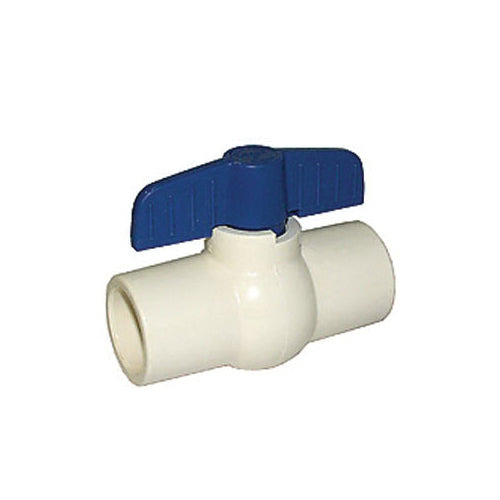 S-605 - 1/2" Compact Miniature Ball Valve - CPVC - Solvent