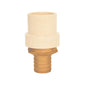 LEGEND 302-424NL Adapter, 3/4 in Nominal, PEX x CPVC End Style, Brass, Import