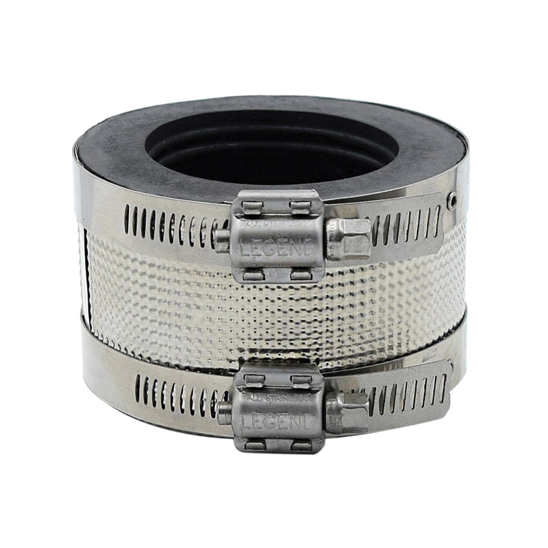 4 x 3" Shielded Reducing Coupling - Stainless Steel - No-Hub