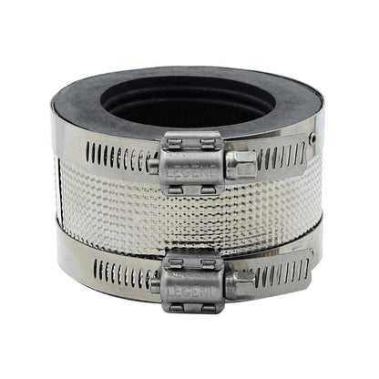 4 x 3" Shielded Reducing Coupling - Stainless Steel - No-Hub