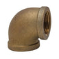 3/4" 90° Elbow - Bronze - NPT
