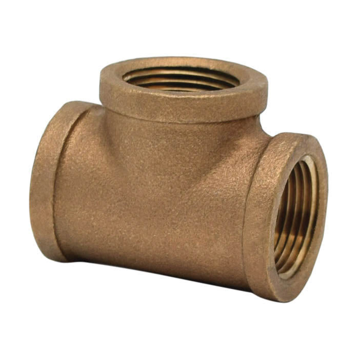 3/4" Pipe Tee - Bronze - FNPT