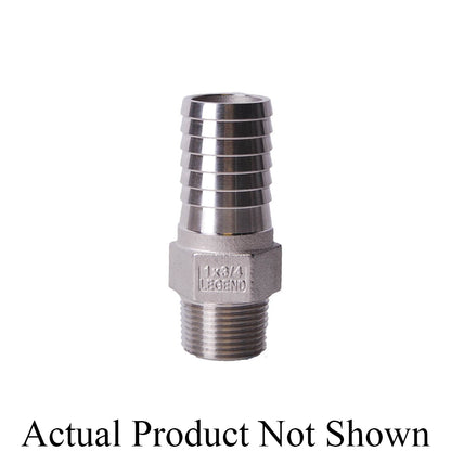1" Adapter - 304 Stainless Steel - Insert x MNPT