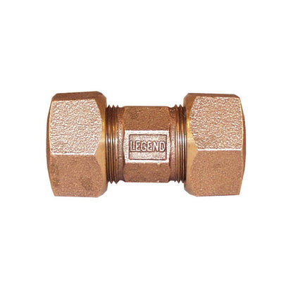 T-4371NL - 3/4" Pipe Union - Bronze - IPS Compression