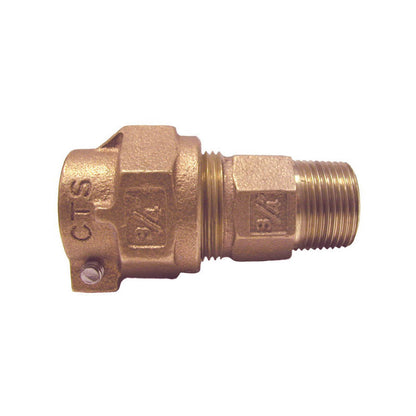 T-4300NL - 1" Pack Joint Coupling - Bronze