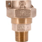 LEGEND 313-238NL T-4320NL No Lead Water Service Fitting, 1-1/2 in Nominal, PEP x MNPT End Style, Bronze