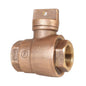 LEGEND 314-254NL T-5500 Curb Stop, 3/4 in, FNPT, Cast Bronze, Import