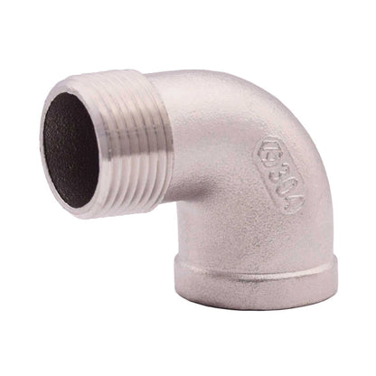 3/4" 404-044 Street Elbow - 304 Stainless Steel - Thread