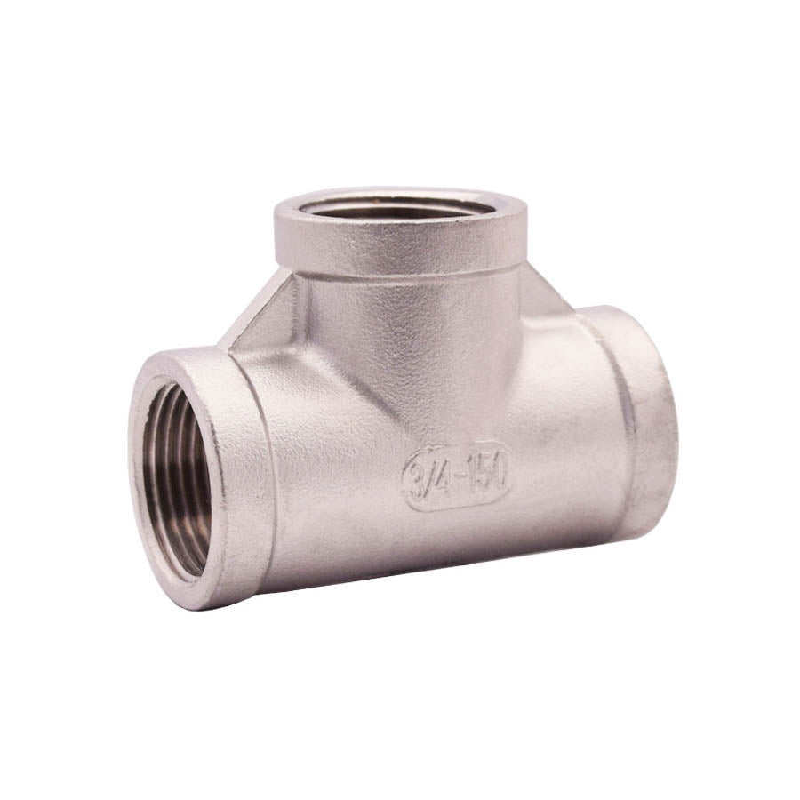 2" 404-108 Tee - 304 Stainless Steel - Thread