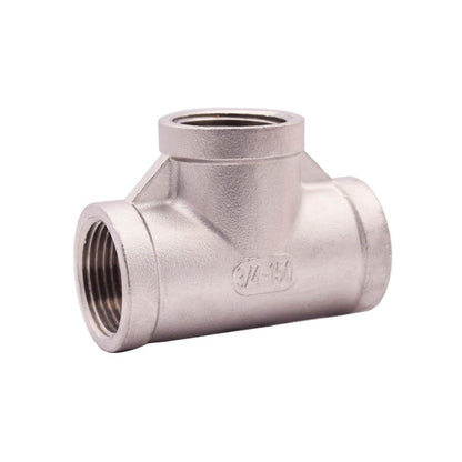 3/8" 404-102 Tee - 304 Stainless Steel - Thread