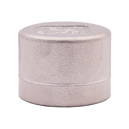 1-1/2" 404-127 Cap - 304 Stainless Steel - Thread