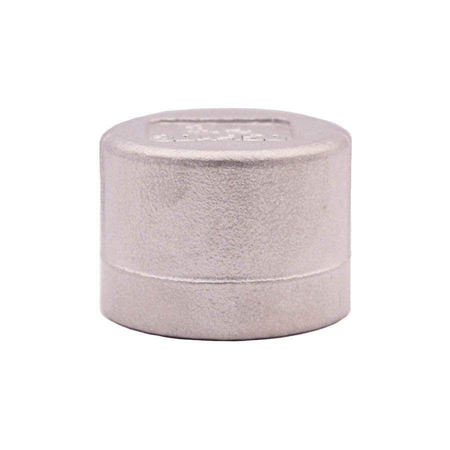 404-123 Cap - 304 Stainless Steel - Thread