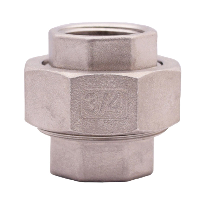 3/4" 404-144 Union - 304 Stainless Steel - Thread