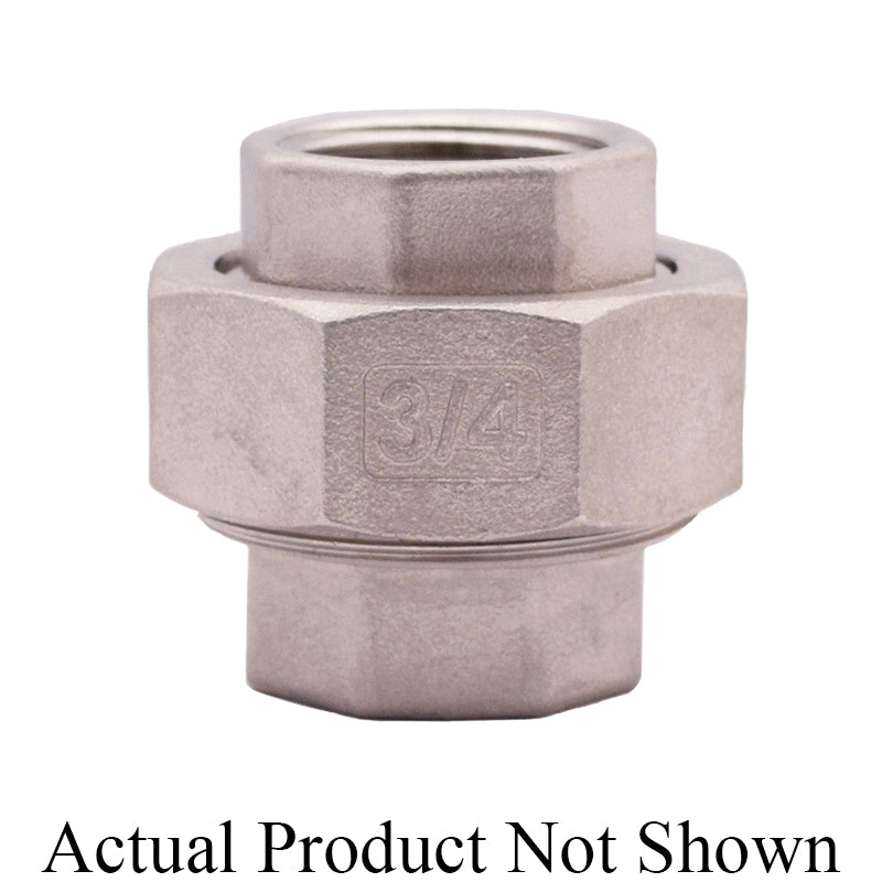 1/2" 404-143 Union - 304 Stainless Steel - Thread