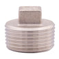 404-185 Square Head Plug - 304 Stainless Steel - Thread
