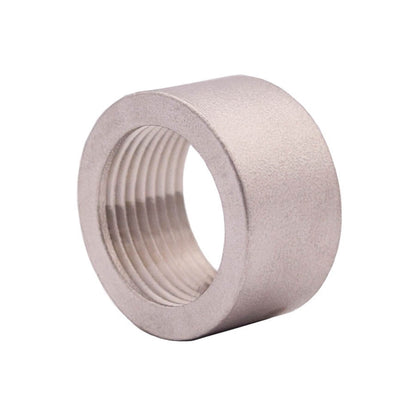 1/2" 404-283 Half Coupling - 304 Stainless Steel - Thread